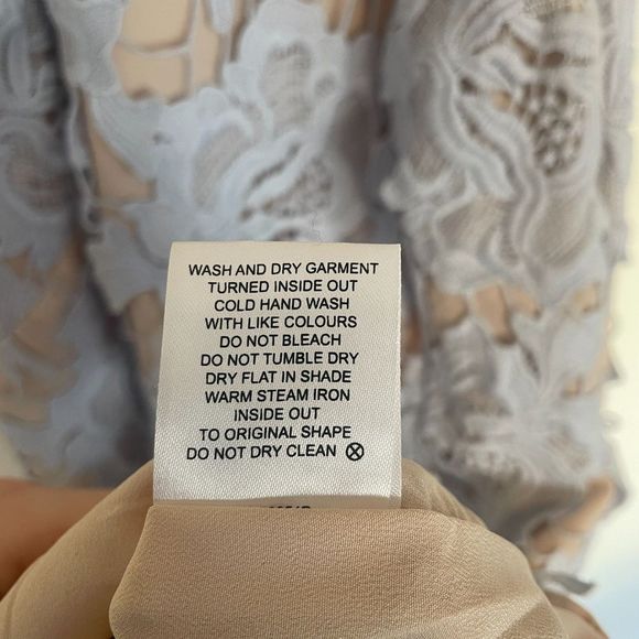 Keepsake The Label True Love Dress Size S Pastel Blue - Picture 8 of 8